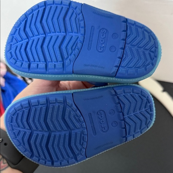 Kids Blue Crocs - Picture 2 of 2